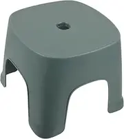 COMPUKAS Colorful Step Stool Multi Functional Ergonomic Design for Bathing and Shoe Changing Durable Potty Training Stool Non Slip Mat for Bathroom Use Safe and Comfortable