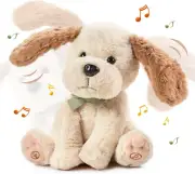 TUMAMA Baby Dancing Animated Plush Dog Talking Singing Dog Toy Children, Plus...
