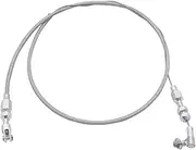 1 Set SHLPDFM Silver Throttle Cable Universal 36" Braided Stainless Steel Accelerator Cable Compatible with Ford,Chev,Hot 97-07 Chevrolet/Chevy LS1 Engine 4.8L 5.3L 5.7L 6.0L