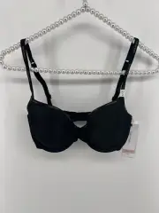 Calvin Klein Lightly Lined Demi Bra Black US/UK Size 32D QF1839-001 NWT