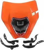 Motorcycle Headlights For Husqvarna EXC XCF XCW TE TC FE 2014-2021 Orange LED Headlight Motorcycle Auxiliary Light Motorcycle LED Spotlight Lights