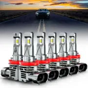 H9 H11 H11 Combo LED faro alto y bajo niebla bombilla kit Super brillante blanco