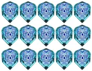 5 Sets Harrows Marathon Standard Dart Flights - Ships w/Tracking - Mexican Skull