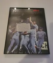 Espn Sportscenter Print Ad 1993 LA Dodgers Framed 8.5x11