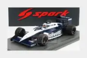 1:43 SPARK Brabham F1 Bt56 #7 3Rd Mexico Gp 1987 R.Patrese Blue White S7106 Mode
