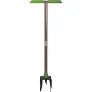 Stand-Up Hand Tiller Outdoor Garden Tool Non-slip footstep T-handle For Gardenin