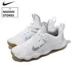 MS▪NIKE REACT HYPERSET 白 膠底 魔鬼氈 訓練鞋 男鞋 白銀 白綠 DJ4473-100/102