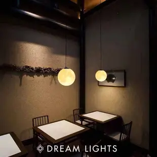 【DREAM LIGHS】〃3D列印月球吊燈〃 餐廳吊燈 床頭吊燈 吧檯吊燈 臥室燈 北歐吊燈 現代風 簡約風 流行燈飾