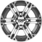 ITP SS212 Wheel 12x7 4/110 Machined w/Blk 5+2 Bombardier Quest 650 (2002-2004)