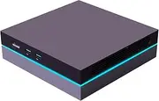 HUNSN Mini PC, HTPC, Small Server, Desktop Computer, Windows 11 or Linux Ubuntu, 14 Cores I9 12900H 12900HK, GTX1060 4GB Graphic, BA05f, 2 x HDMI, Type-C, TPM2.0, 8G RAM 128G SSD