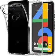 Pixel 4 A 4G TPU Clear Plastic Phone Protector Case Cover Transparent Google Gel