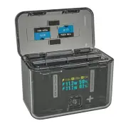 Smart Battery Charger Charging Box Case Station For Insta360 X4 Camera 3 in 1