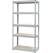 VIC NEW Stratco Slot-N-Lock Galvanised 5 Shelf Small