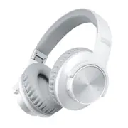 B8 Hifi Headphone bluetooth 5.0 Touch Control Fast Charge Wireless Stereo Headset With Mic for Xiaomi Huawei WHITEGRAY COLOR