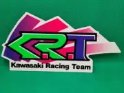 VTG NOS KTR KAWASAKI TEAM RACING Scotchcal Film 3M Vinyl Decal Sticker 19x9.5cm