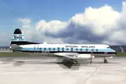 Corgi British Midland Airways LTD Vickers Viscount 816 1:144 Scale RARE