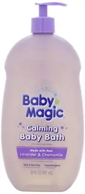 Baby Magic Calming Baby Bath, Lavender and Chamomile, 30 Ounces