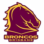 Brisbane Broncos NRL Logo Sticker Car School Books