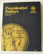 Whitman Coin Folder - Presidential Dollars Vol. 1 #2181