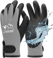 [Generic] Running Gloves Men, Driving Gloves Warm, Cycling Winter Mittens, Biking Warm Gloves, Hiking Men Gloves, Insulated Winter Gloves, Snowproof Warm Gloves, Touchscreen Winter Gloves, Winter Sports Gloves