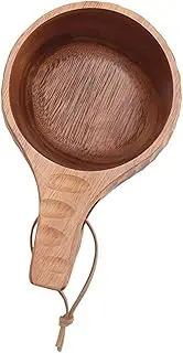 Coffe Mug, Wooden Mug, Portable Wooden Camp Cup, Camping Mug, Wood Coffee Mug, Traditional Nordic Mug, Lightweight Camping Bowl, Hiking Cup (Log 5)