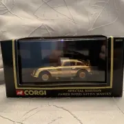 JAMES BOND ●CORGI 96656●Aston Martin DB5●Ltd Edtn●Gold Plated● 1995●1/43rd●NIB