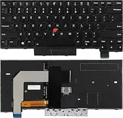 YAEHUYING Keyboard with Backlit and Pointer Replacement for Lenovo Thinkpad T470 T480 A475 A485 Series Laptop Backlight US Layout P/N: 01HX459 01HX499