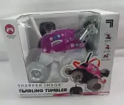 NEW Sharper Image Twirling Tumbler Remote Control Car Pink 360 Spinning Car