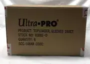 NEW 1600 Ultra Pro 3x4 Regular Toploader & Sleeves Sports Card Holder CASE 83665