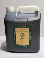 HEMP SEED OIL FOR DOGS CATS HORSES PETS SUPPLEMENT OMEGA 3&6 PAIN RELIEF 4 LITRE
