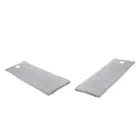 2pcs Thicken Spa Massage Table Mattress Beauty Bed Topper Sheet Covers Gray
