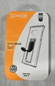 Scooch Wingman 5-in-1 Case For Samsung Note 9 - Clear