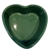 Homer Laughlin Fiesta Sage Heart Shape Ramekin ~ NEW