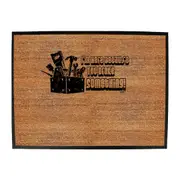 Im Here Because You Broke Something - Funny Novelty Doormat Man Cave Floor mat