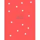 Inverse Red Pastel Stylish Modern Dotted Notebook, Dot Grid Sketcher (8.5x11) Large Journal: Ideas Book, Calligraphy, Drawing, 110 Pages, Dot Grid: St