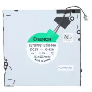Laptop CPU GPU Cooling Fan Metal Build Quiet Fan For 7670 M7670