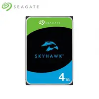 在飛比找momo購物網優惠-【SEAGATE 希捷】SkyHawk 4TB 3.5吋 5