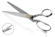 10" TAILOR SCISSORS STAINLESS STEEL DRESSMAKING SHEARS FABRIC CRAFT CUTTING