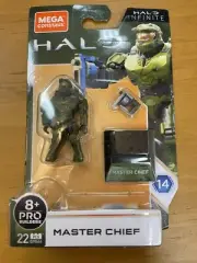 Halo Infinite Mega Construx Master Chief Figure GYG44 Pro Builders Series 14