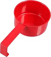 ABOOFAN Multi Functional Iron Scoop with Convenient Handle for Measuring Rice Pet Food and Laundry Powder Compact Storage for Household Organization