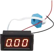 50A Mini Digital Current Voltage Amp Meter with Hall Effect Sensor Transformer, Amp Meter Digital Voltmeter Ammeter, LED Display, for Automotive Motor Battery, Solar Battery