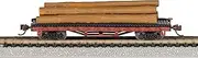Bachmann ACF 40' Log Car 1906-1935 Version - N Scale
