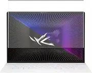 Puccy Tempered Glass Screen Protector Film, compatible with Asus ROG Zephyrus G14 GA402 GA402R 14" Laptop (Active Area Cover Only) Protective Protectors Guard