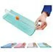Corner Edge Trimmer A4/A5 Precision Paper Photo Trimmers Cutter Scrapbook Trimmer Lightweight Paper Trimmer Sheet Cutting Mat Machine Work Round Corner Trimmer (Size : Green)