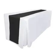 Cloth Chair Wedding Event Sequin Satin Table Runners and Covers