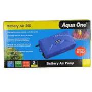 Aqua One Battery Air Pump 250 - Portable Airpump 10023