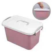 Storage Bin With Lid Building Blocks Storage Case Sundries Storage Box Small
