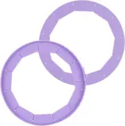 2 Pack Silicone Pie Shield Adjustable Bake Crust Protector, Pie Shield Cover ...