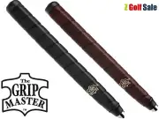 Grip Master Classic Wrap PADDLE Putter Grip - Black or Uluru -Perforated Cowhide