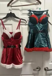 Sexy Santa & Elf Lingerie Sets - Holiday Fantasy Costumes!